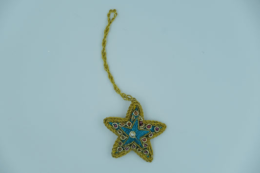 Ornament Star Shaped For Christmas Decoration MOQ -2 pcs