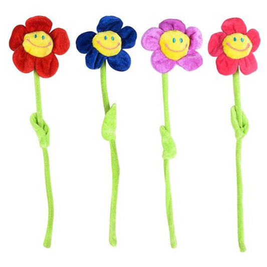 Smiling Daisies Design Plush Soft kids toys (1 Dozen=$29.99)