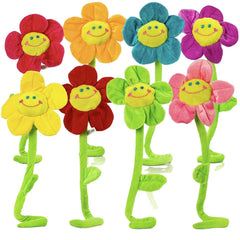 Smiling Daisies Design Plush Soft kids toys (1 Dozen=$29.99)