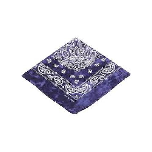 Paisley Printed Cotton Square Bandannas (Sold by DZ=$12.99)