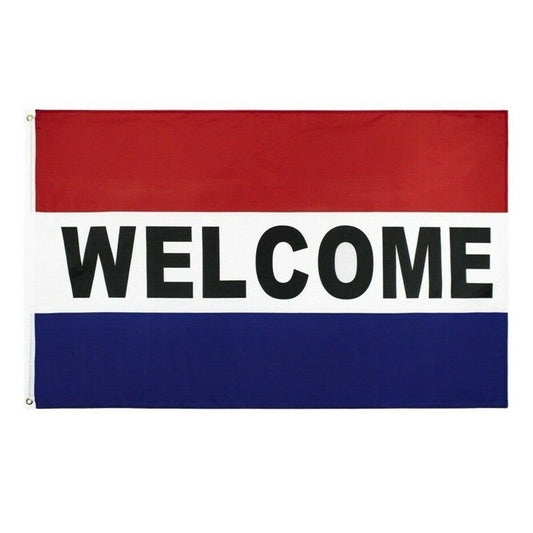 Welcome Flag - 3' x 5' Feet Large