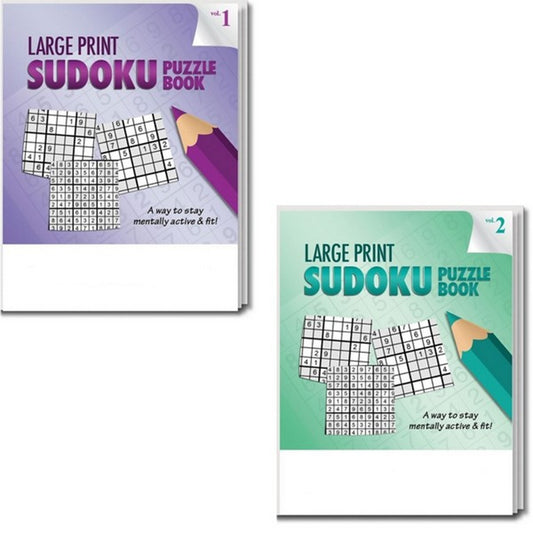 Large Print Sudoku Puzzle Book (125pcs/set=$250)