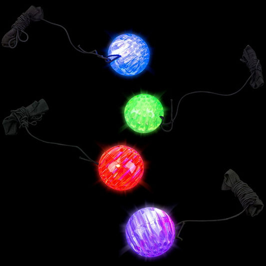 Light Up Orbit Return Ball kids toys (Sold By Dozen)
