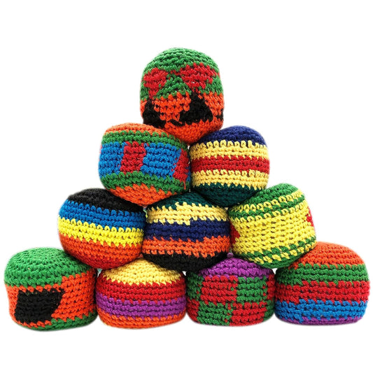 Woven Foot Sacks Ball Kids Toy-Assorted