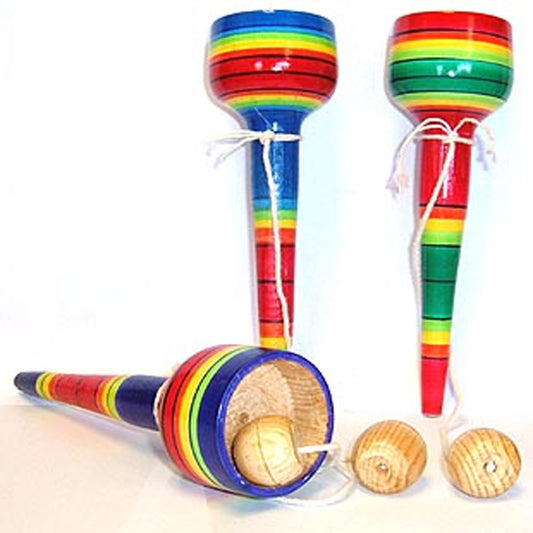 7'' Wooden Ball Balero Fun Toys For Kids
