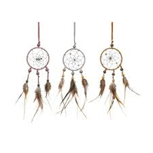 Wholesale Magi Deal Feather Beads Charms Dream Catcher for Home Window Wall Car  (Sold by - 6 piece)