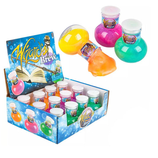 Wholesale Multi-Color Plastic Container Wizards Brew (Sold by DZ)