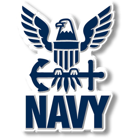Navy Eagle and Anchor Military Magnet In Bulk