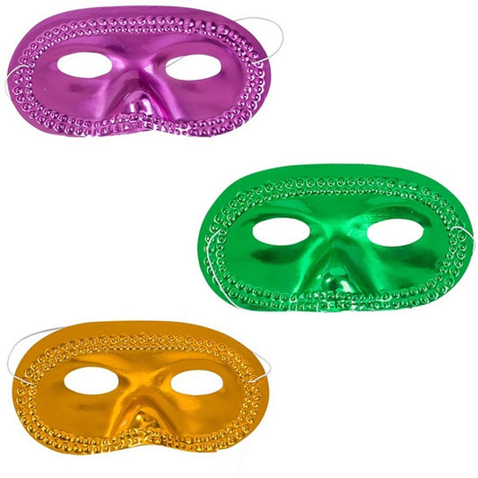 Mardi Gras Half Masks In Bulk