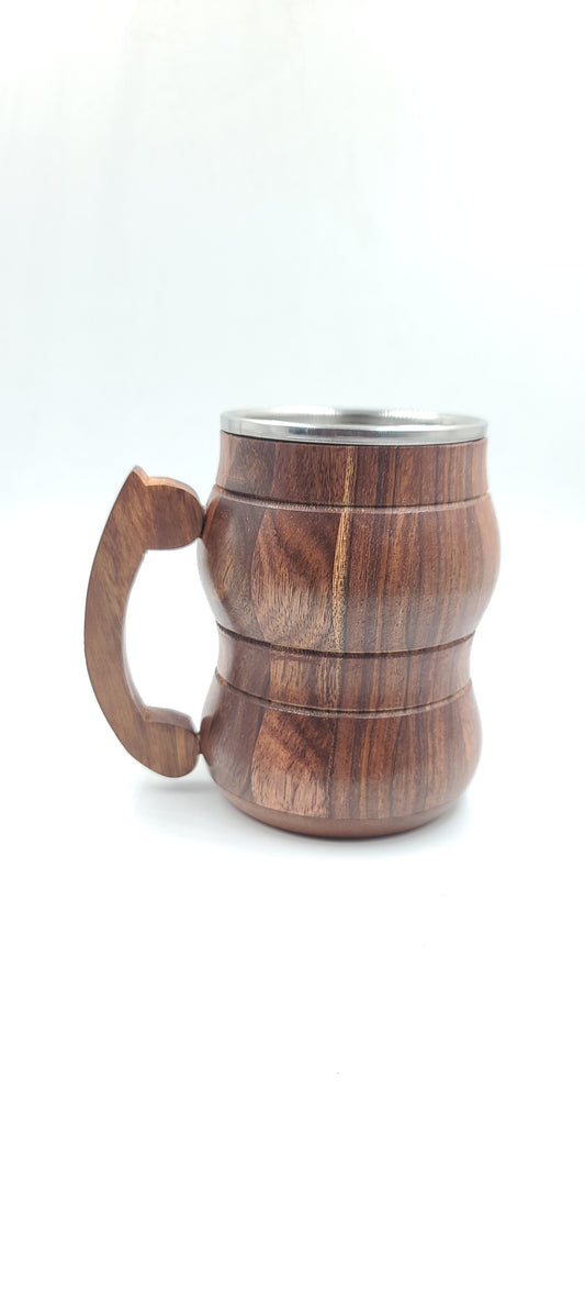 Best Wooden Mug with Handle Perfect for Party Drinking