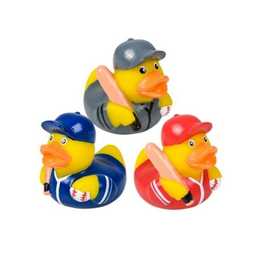 Baseball Rubber Ducky kids toys In Bulk