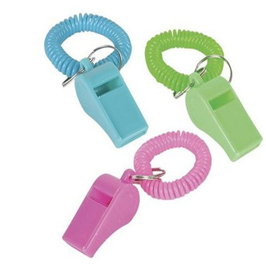 Spiral Whistle  Keychain ( Sold by DZ)