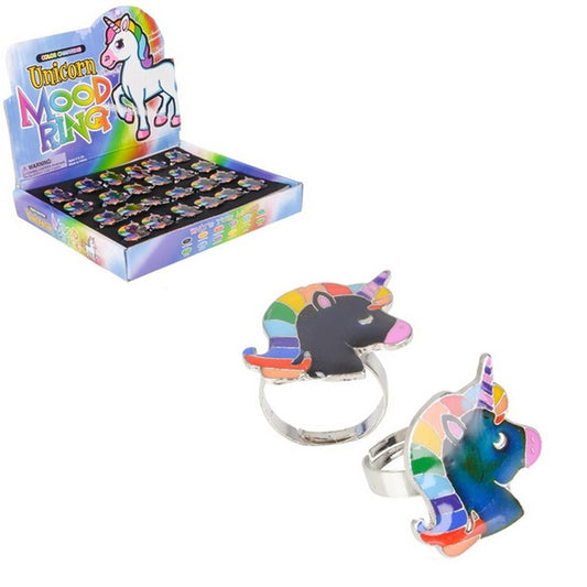 Unicorn Mood Ring kids Toy
