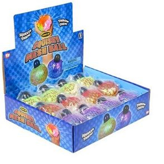 Light-Up Mesh Grape Ball Kids Toys In Bulk