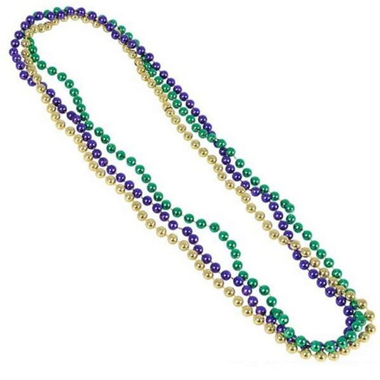 Mardi Gras Beaded Necklaces In Bulk