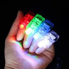 Animal Shaped Laser Finger Beam Flash Lights - Assorted