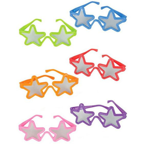 Star Shaped Sunglasses  (Sold By Dozen)