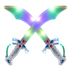 LED Buccaneer Swords with Sounds In Bulk