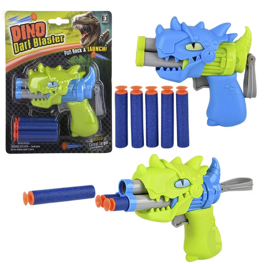 5" Dinosaur Foam Dart Blaster (6 Pieces/Set = $23.99)