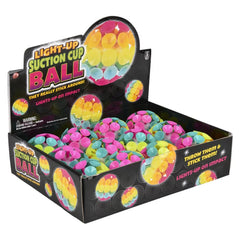 Light-Up Suction Cup Ball- {Sold By Dozen= $42.00}