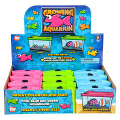 3" Growing Aquarium - Assorted