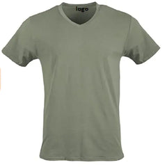 Multipack 100% Cotton Machine Wash Men's V-Neck T-Shirts in Fashion