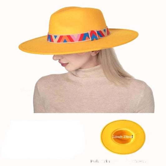 Ladies Brim Fedora Hats Wholesale
