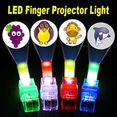 Animal Shaped Laser Finger Beam Flash Lights - Assorted