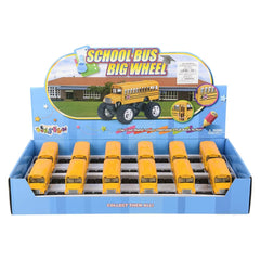 Wholesale Big Wheels Die Cast School Bus Kids Toys