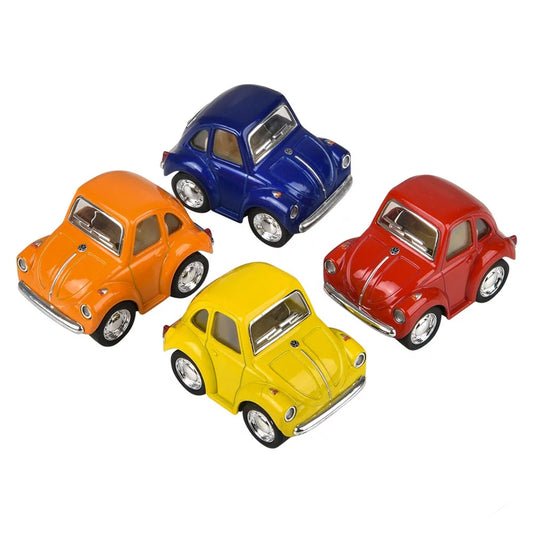 Wholesale Mini Beetle Diecast Pull Back Car Kids Toys- Assorted