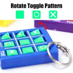 Tic Tac Toe Fun Keychain kids toys ( 1 Dozen=$15.99)