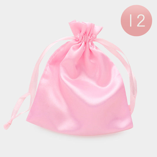 Ribboned Satin Organza Gift Bags (Sold by DZ=$17.88)