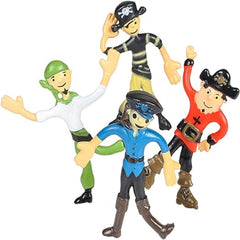 Bendable Pirate Figure kids toys In Bulk