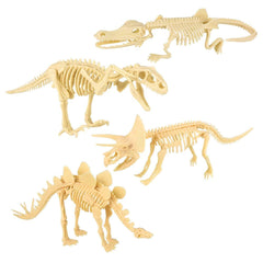 10" Dinosaur Fossil Skull Set 5pc/Set = $10.99