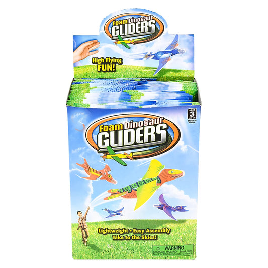 8" Dinosaur Glider | Assorted | (Dozen = $4.99)
