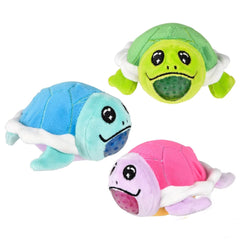 3" Sea Turtle Squeezy Bead plush | Assorted (Dozen = $37.99)
