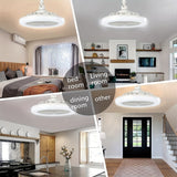 Mini Ceiling Fans with Lights Remote
