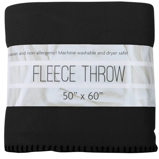 Fleece Blankets 50" x 60" {1 Case= 24Pcs) Assorted