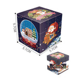 Christmas Themed Cube Puzzle Kids Toys In Bulk - Assorted