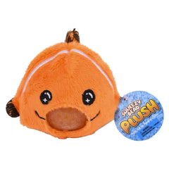 3" Sea Life Squeezy Bead plush | Assorted (Dozen = $37.99)