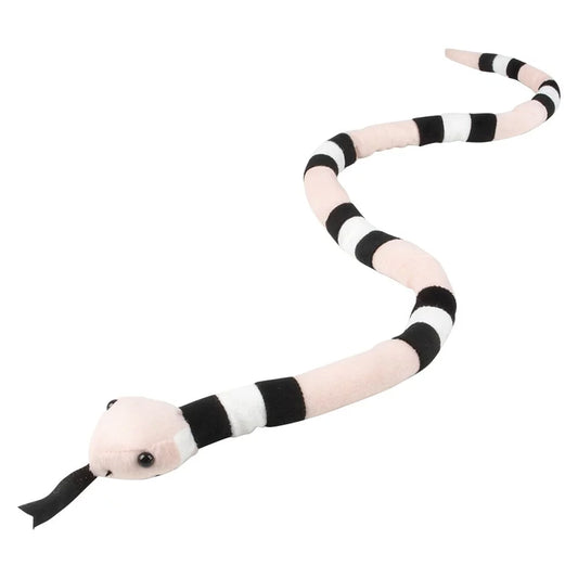 45" Striped Snake Plush (Dozen = $39.99)