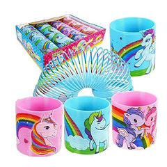 New Unicorn Style Slinky Springs Fidget Toy For Kids & Toddlers Sold By DZ Wholesale