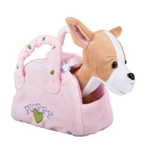 Puppy in Purse Plush Soft kids toys (1 Dozen=$90.00)
