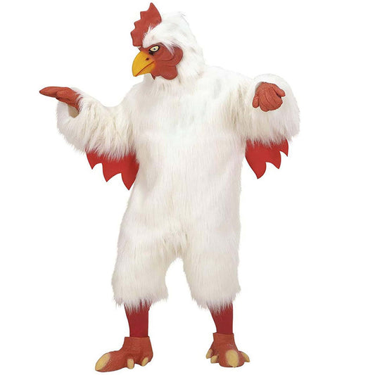 Wholesale Cluck-tastic Adult White Chicken Costume Let the Feathered Fun Begin