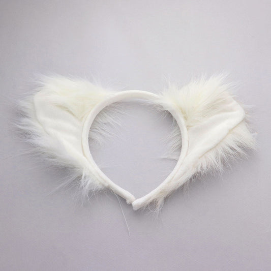 Animal Ear Faux Fur Assorted Headband  (Sold by DZ=$139.88)