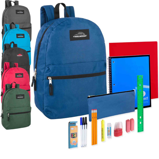 Essential Supplies Backpack School Supply Kit