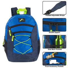 Bungee Backpack School Supply Kit for Boys