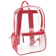 Classic 17 Inch Clear Backpack - Wholesale
