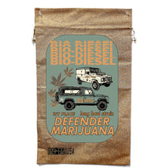 New Style Bio Diesel Marijuana Burlap Bag - Eco-Friendly Cannabis Carryall (Sold  By Piece)