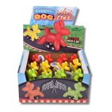 Pull Back Balloon Dog Toy For Kids in Bulk - Assorted